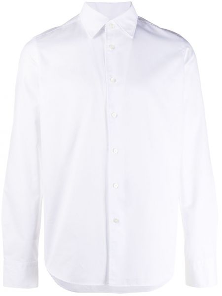 Camisa a rayas Dell'oglio blanco