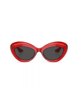 Okulary przeciwsłoneczne Oliver Peoples czerwone