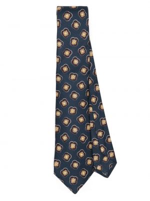 Жакардова копринена вратовръзка Kiton