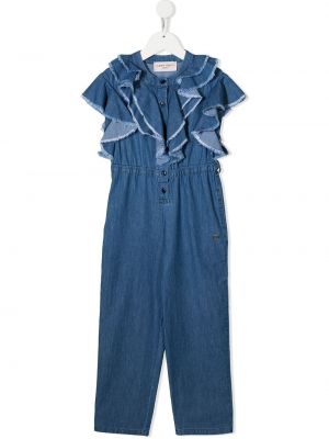 Overall för tjejer Alberta Ferretti Kids blå