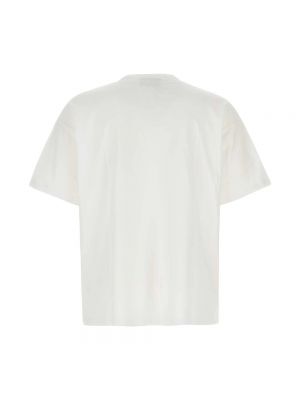 Camiseta de algodón oversized Vtmnts blanco