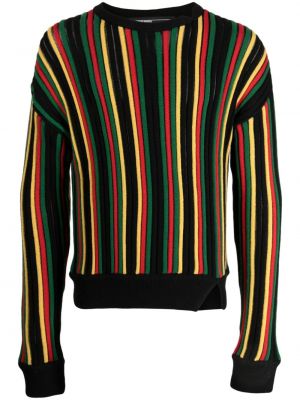 Dzianinowy sweter wełniany Spencer Badu czarny