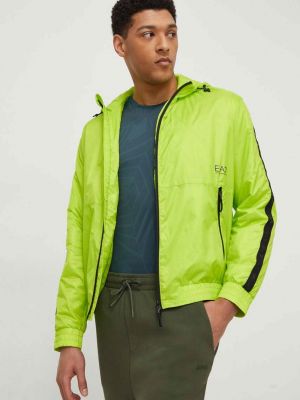 Oversized rövid kabát Ea7 Emporio Armani zöld