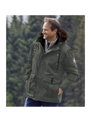 Стеганая куртка с карманами Atlas For Men зеленая