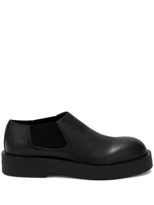 Pantofi loafer din piele Jil Sander negru