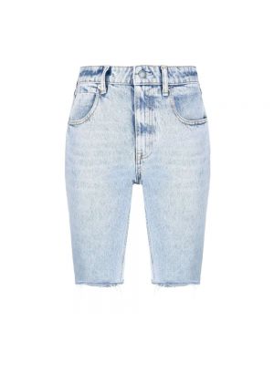 Szorty jeansowe Alexander Wang niebieskie