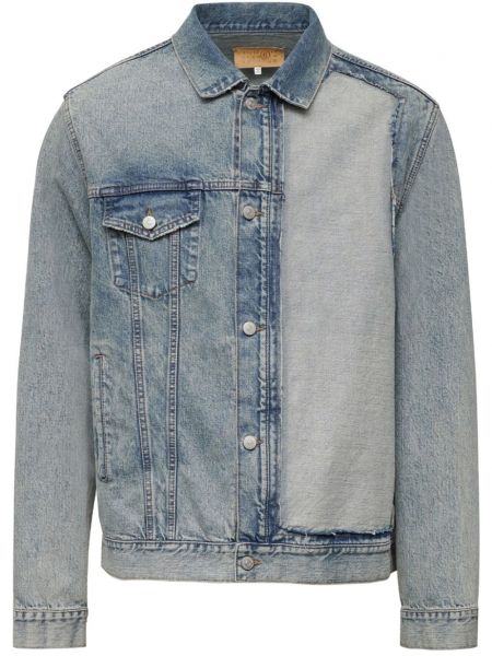 Denimjakke Mm6 Maison Margiela blå