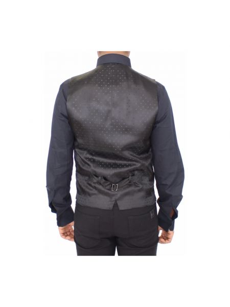 Chaleco de traje Dolce & Gabbana negro