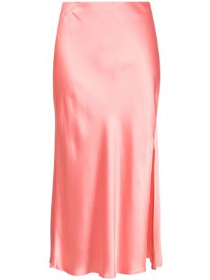 Rozšířená sukně s vysokým pasem Rails - růžová