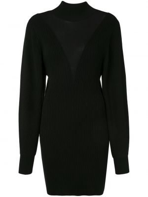 Strikket merino dress Dion Lee svart