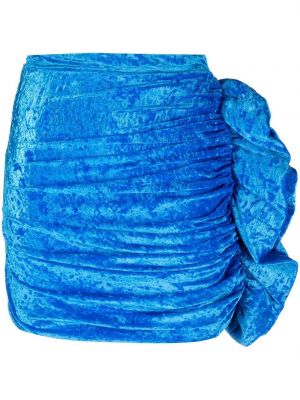 Minirock mit rüschen Amen blau