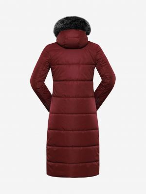 Zimní kabát Alpine Pro vínový