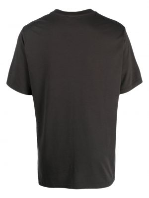 T-shirt aus baumwoll mit rundem ausschnitt Closed grau