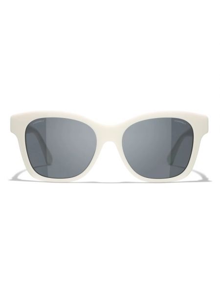 Sonnenbrille Chanel weiß