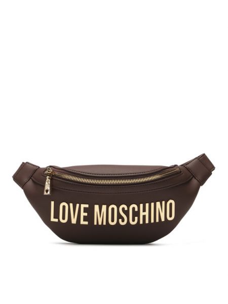 Τσαντάκι μέσης Love Moschino καφέ