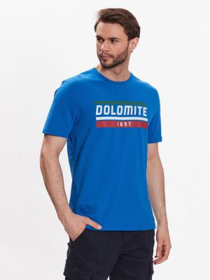 T-shirt Dolomite blau