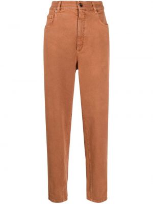 Pantaloni con tasche Brunello Cucinelli arancione
