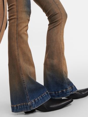 Bootcut džínsy s nízkym pásom Knwls
