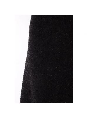 Falda midi de tweed Balenciaga negro