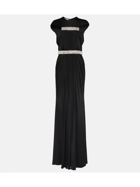 Maxi kjole Alexander Mcqueen svart