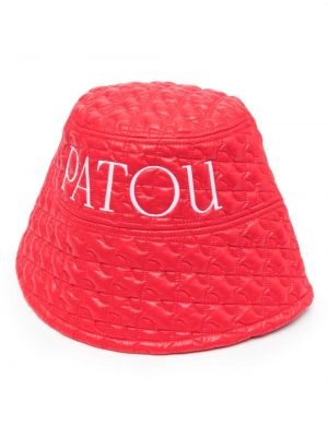Siuvinėtas kepurė Patou raudona