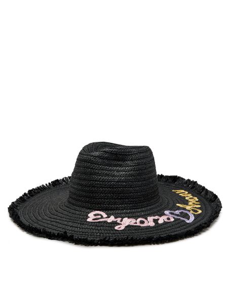 Kepurė su snapeliu Emporio Armani juoda