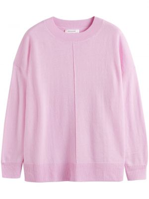 Džemperis ar apaļu kakla izgriezumu Chinti & Parker rozā