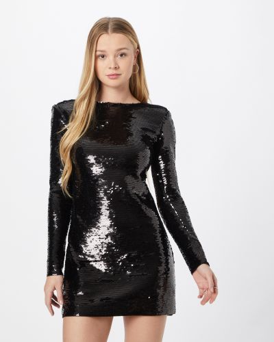 Φόρεμα με παγιέτες Frame μαύρο