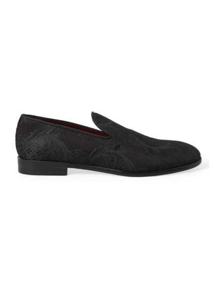 Czarne loafers Dolce And Gabbana
