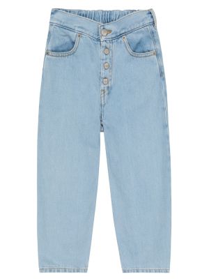 Puuvilla farkut tytöille Mm6 Maison Margiela Kids sininen