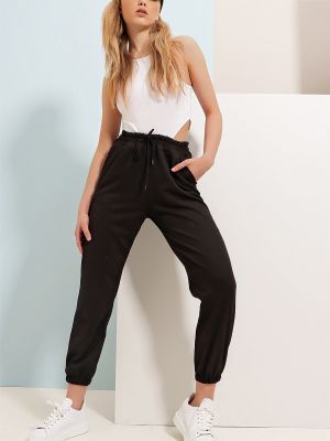 Панталон Trend Alaçatı Stili черно