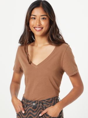 T-shirt Gap marron