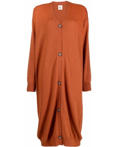 Robe en tricot Paula orange