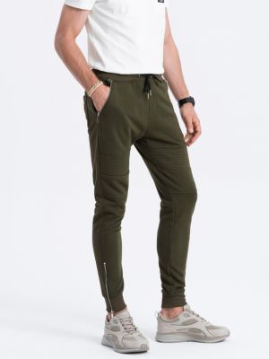 Pantaloni sport Ombre Clothing verde