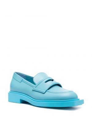 Nahast loafer-kingad 3juin sinine