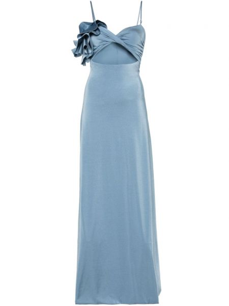 Sukienka długa Maygel Coronel niebieska
