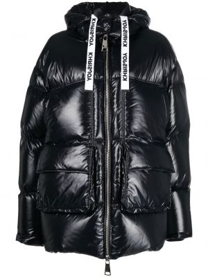 Khrisjoy zip-up padded down coat - Noir