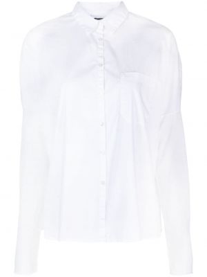 Памучна риза Kristensen Du Nord бяло