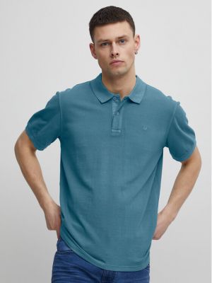 Polo marškinėliai Blend mėlyna