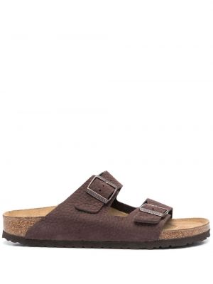 Skli på sandaler Birkenstock brun