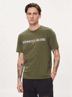 T-shirt Aeronautica Militare cachi