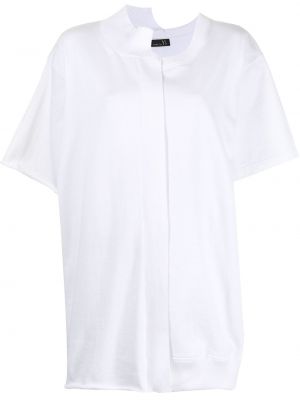 Camiseta asimétrica Y's blanco