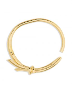 Asymmetrischer armband mit schleife Ferragamo gold