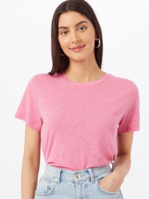 Baziniai marškinėliai Basic Apparel rožinė