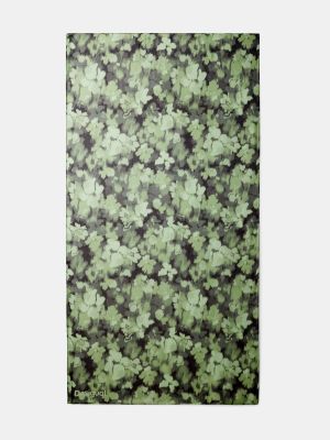 Bufanda con estampado de camuflaje Desigual verde