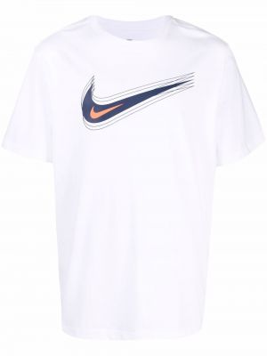 Camiseta con estampado Jordan blanco