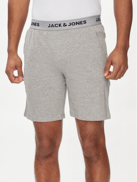Priliehavé šortky Jack&jones sivá
