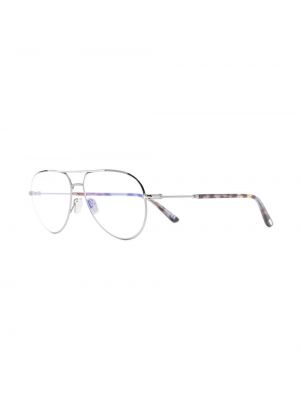 Brýle Tom Ford Eyewear stříbrné