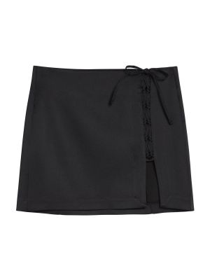 Mini suknja Bershka crna