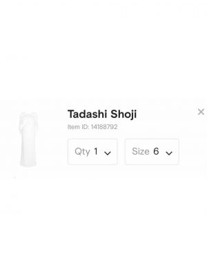 Šaty Tadashi Shoji bílé